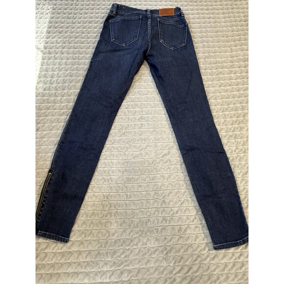 Madewell Jeans Skinny Skinny Zipper Ankle Size 25 - Picture 7 of 7